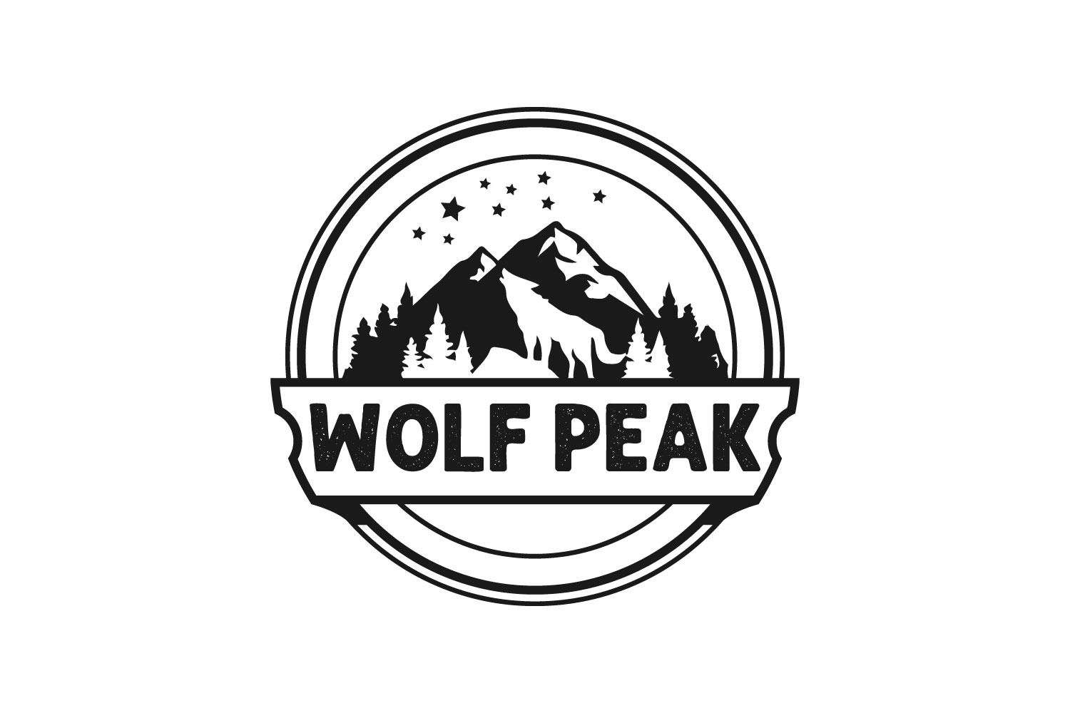 Cool retro mountain logo ideas free